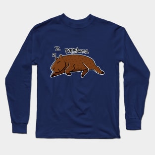 Napybara Long Sleeve T-Shirt